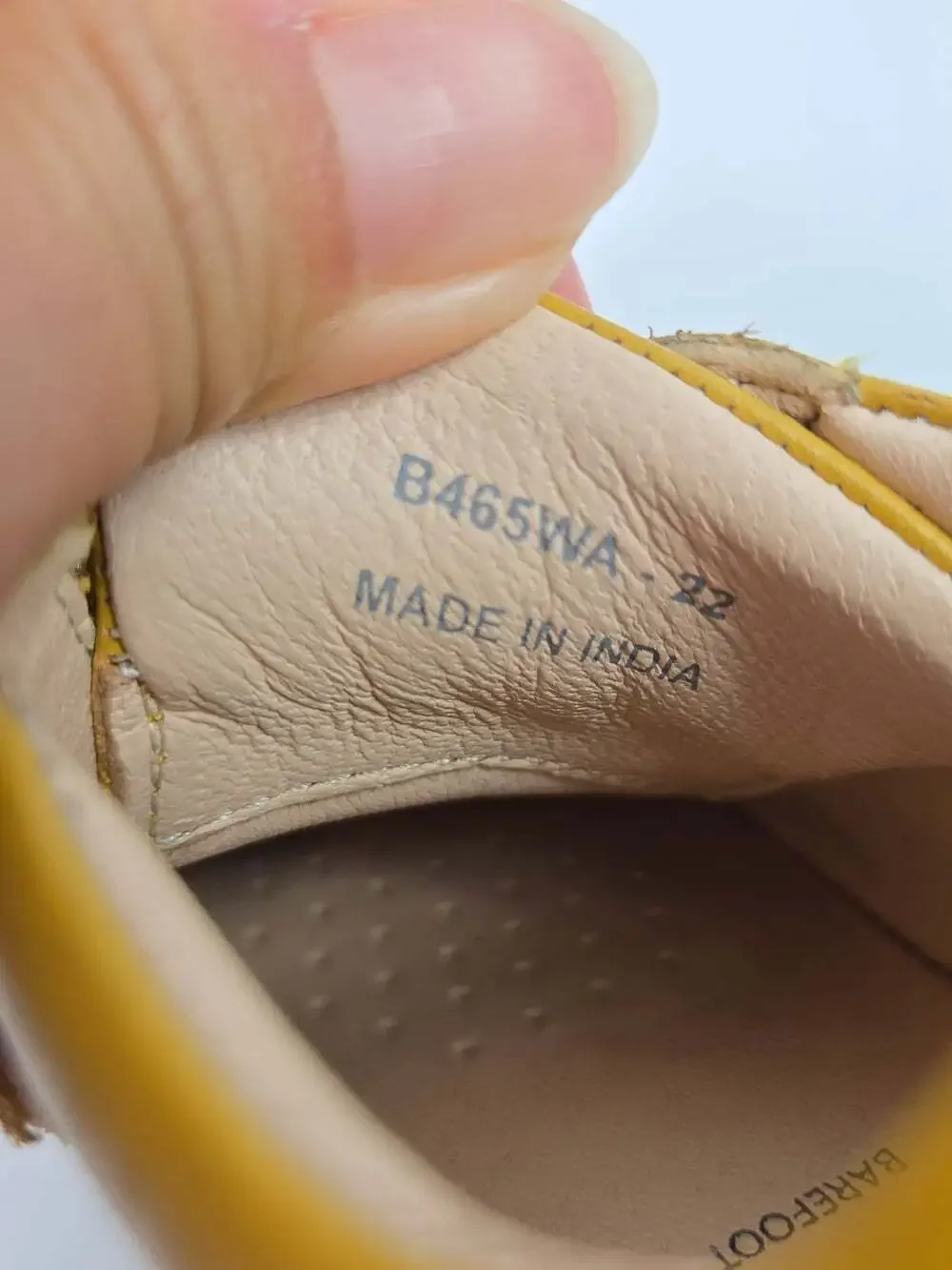 Geox minimalist barefoot